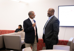 July 8, 2019: Senator Haywood joins Will Parks, Darnell Artis, Philadelphia CeaseFire, The Regular Fellows Foundation, Philadelphia Parks and Recreation, and Elder Harrison for the announcement of Ahead of the Game a basketball league being implemented to combat community violence in Northwest Philadelphia.