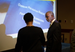 January 7, 2019 — State Senator Art Haywood and State Representative Chris Rabb co-hosted an event to allow constituents to learn about Narcan nasal spray and how to save someone from an opioid overdose.
