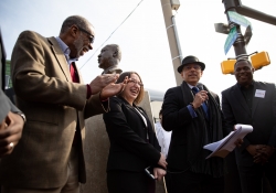 April 2, 2019: As a tribute to the legacy of the Rev. Dr. Martin Luther King Jr. and his fight for poor and working people, Senator Art Haywood joined members of the Pennsylvania Senate Democratic Caucus in the launch of a 30-day campaign to address poverty and economic insecurity in the commonwealth.