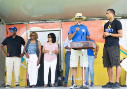 August 14, 2021: Sen. Haywood held his 5th annual Back to School Celebration in conjunction with the Regular Fellows Foundation.