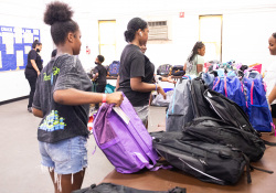 August 14, 2021: Sen. Haywood held his 5th annual Back to School Celebration in conjunction with the Regular Fellows Foundation.