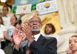 June 19, 2019:  Senator Haywood joins hundreds of Pennsylvanians to call for 100% renewable energy in Pennsylvania.