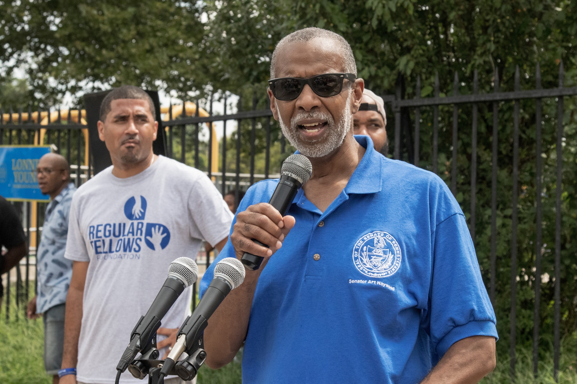 August 19, 2018: Senator Art Haywood hosted his annual Back to School Celebration.