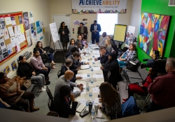 December 12, 2018 – State Senator Vincent Hughes and State Senator Art Haywood joined, activists, advocates, and community organizations for a roundtable discussion on the Fair Housing Act of 1968.