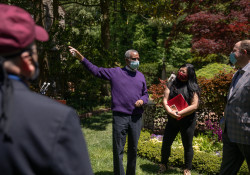 May 6, 2021: State Senator Art Haywood (D-Montgomery/Philadelphia) and State Representative Ben Sanchez (D-Montgomery) presented the Pennsylvania Horticultural Society with a $1 million check to renovate Meadowbrook Farm in Montgomery County.
