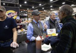 January 2024: Senator Art Haywood attends the the 108th Pennsylvania Farm Show.