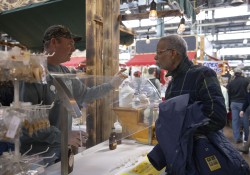 January 2024: Senator Art Haywood attends the the 108th Pennsylvania Farm Show.