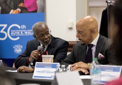 May 14, 2025: Senator Haywood joins Senator Hughes for a roundtable to discuss Healthcare and the Black Community.