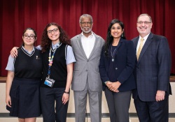 May 5, 2022: In honor of Cinco de Mayo, State Senator Art Haywood hosted a press conference to announce his legislation that provides Pennsylvania agencies with the ability to use diacritical marks on names on all Commonwealth-issued documents, such as driver's licenses, by July 1, 2024.