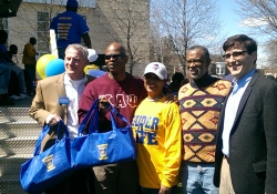 April 11, 2015: I joined Rep. Steve Kinsey, Councilwoman Bass and many other community members to congratulate the Northwest Raiders on their national championship at Lonnie Young Recreation Center in Germantown.