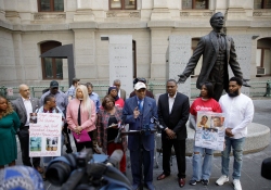 March 16, 2022: Senator Haywood and the Black Clergy of Philadelphia host a Press Conference on Gun Violence Elimination