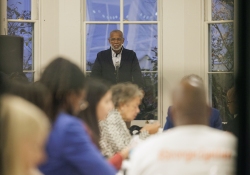 October 17, 2024: State Senator Art Haywood held a Community Dinner with local leaders and community partners to commemorate Global Dignity Day. Leaders and organizations gathered to learn about Senator Haywood’s effort to fight for dignity for all Pennsylvanians and make commitments to join the dignity movement.