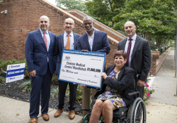 September 23, 2021: Senators Haywood and Tartaglione  Present $1 Million State Redevelopment Grant to MossRehab