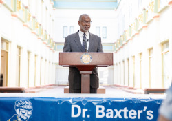 September 23, 2019: Senator Art Haywood welcomes Dr. Ric Baxter to Harrisburg. Dr. Ric Baxter, a national leader in Hospice and Palliative Care, is embarking on a bicycle tour the length of Pennsylvania to raise awareness of end-of-life care.