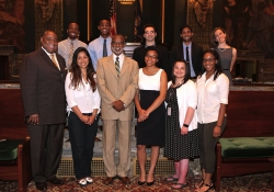 August 11, 2015: District Office Interns Visited Harrisburg