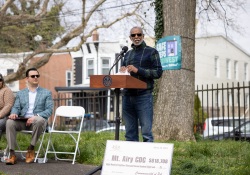 March 26, 2024: Mt. Airy CDC, in partnership with State Senator Art Haywood  announce Safe Steps Northwest, a groundbreaking initiative funded by an $818,000 grant from the PA Commission on Crime and Delinquency's Violence Intervention & Prevention program.