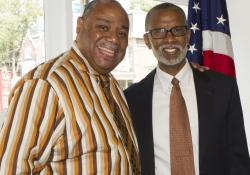 July 22, 2015: Philadelphia District Office Opening with my Chief of Staff, Dwight Lewis