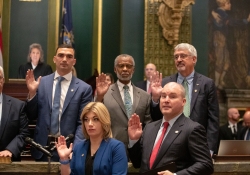 January 3, 2023: Senator Art Haywood is Sworn in to Serve the 4th Senatorial District.
