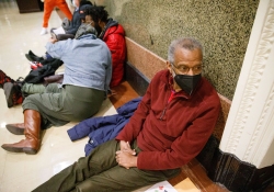 April 18, 2022:  State Senator Art Haywood joined gun violence prevention advocates at City Hall to demand that Mayor Jim Kenney take six immediate actions to reduce gun violence in Philadelphia.