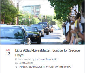 Lititz #BlackLivesMatter: Justice for George Floyd