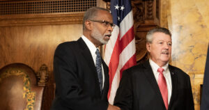 Senator Art Haywood and Senator Jim Brewster