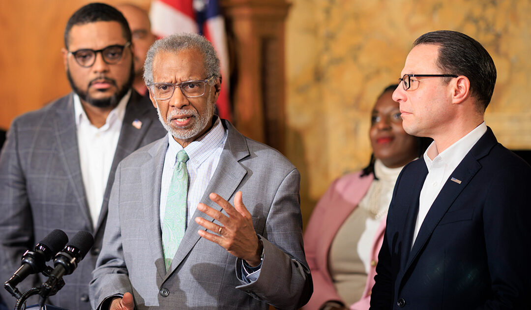 Senator Art Haywood, Gov. Josh Shapiro