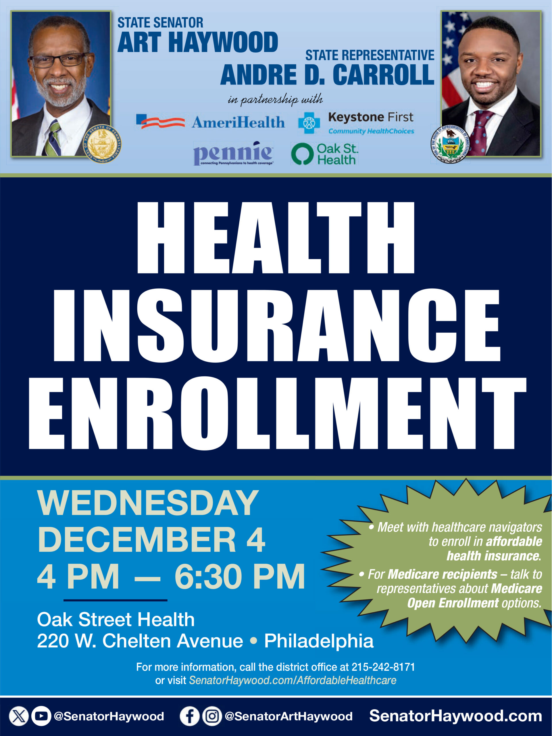 Health Insurance Enrollment - December 4, 2024