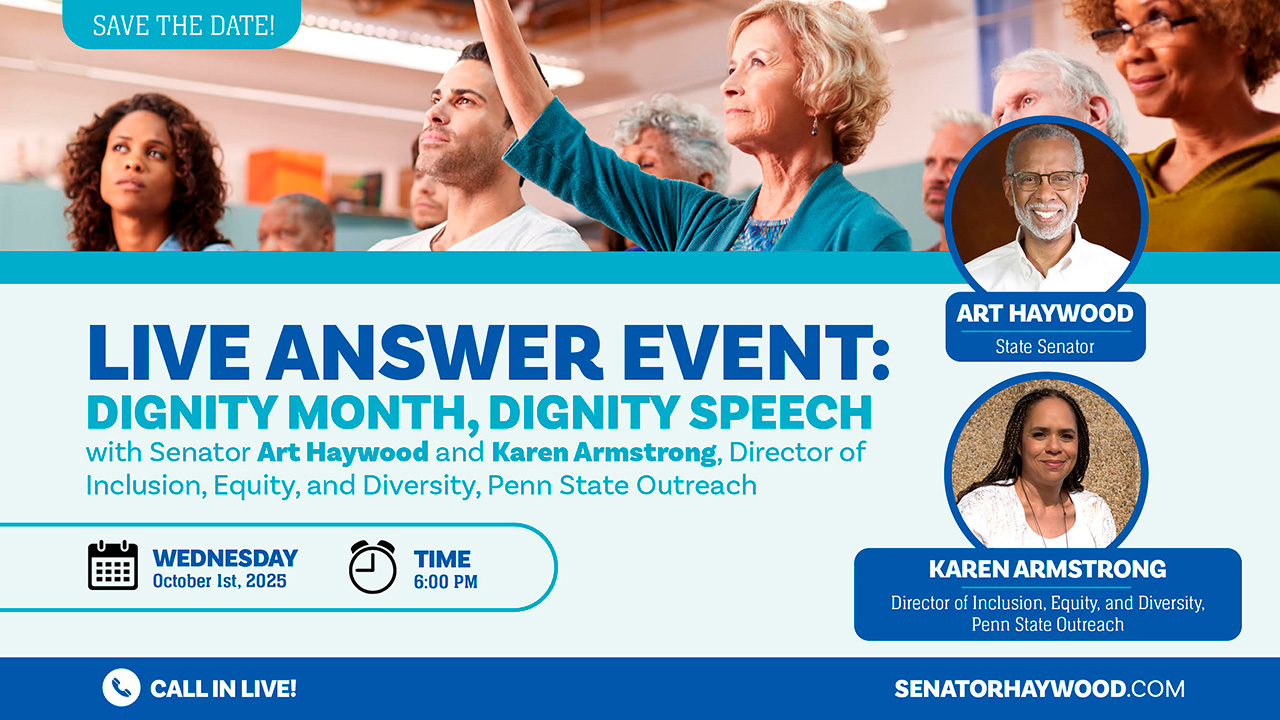 Telephone Town Hall: Dignity Speech