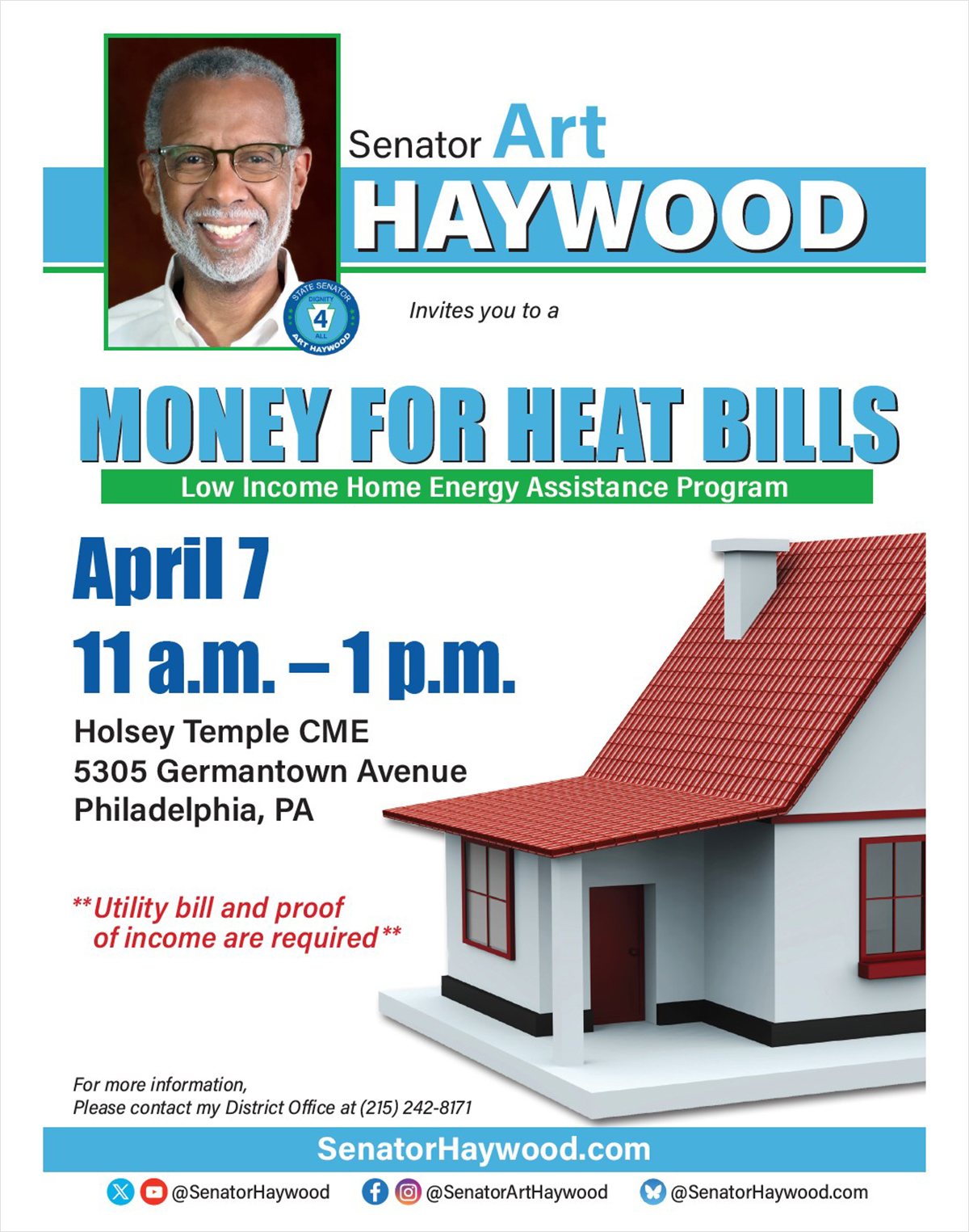 Money for Heat Bills - April 9, 2026