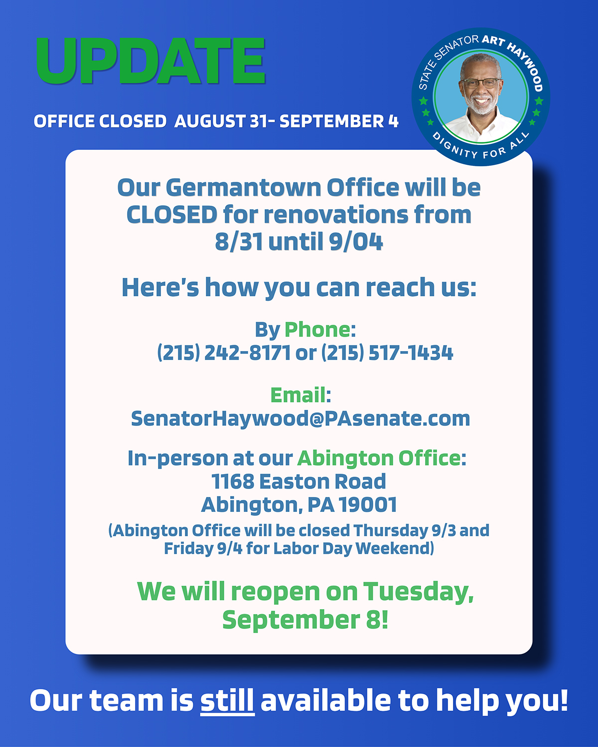 Offices Closed
