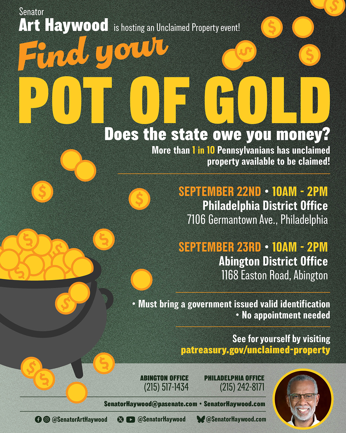 Find Your Pot of Gold - September 2026