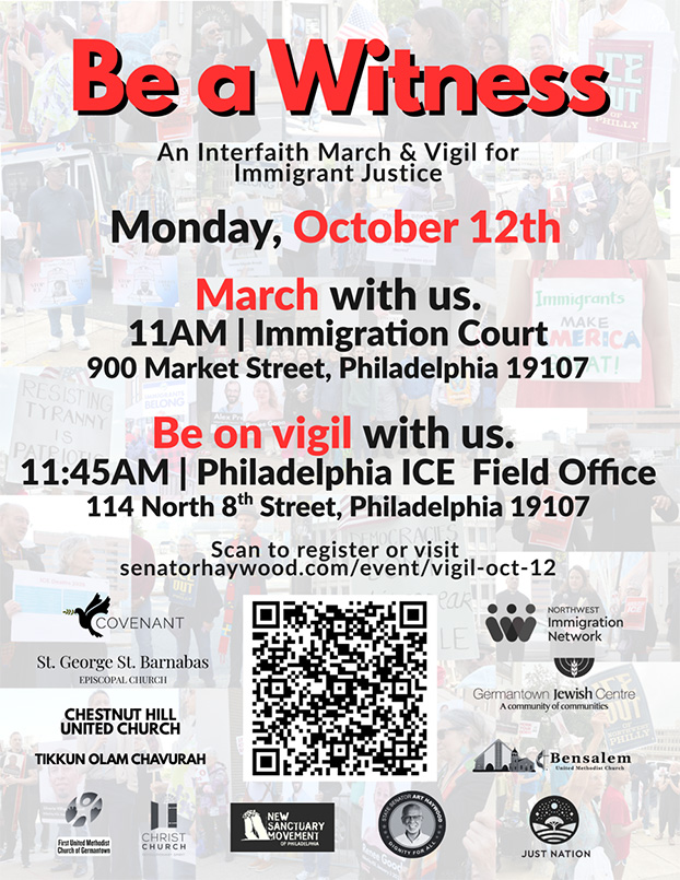 Be a Witness: ICE Vigil & Rally on Indigenous People’s Day