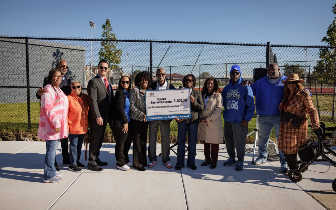 Senator Haywood and Mayor Parker Announced $1.5 Million State Grant for Major Simons Recreation Center Renovations